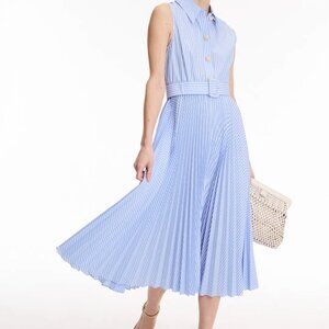 L.K. Bennett Hally Flower Stripe Dress